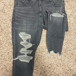 Gray American Eagle Jean. Gently worn.